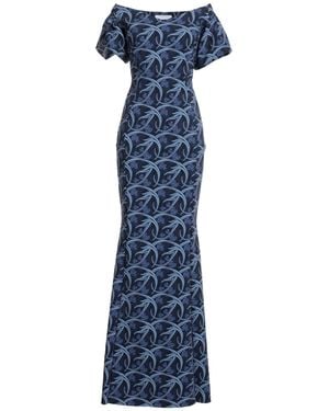 La Petite Robe Di Chiara Boni Maxi Dress - Blue