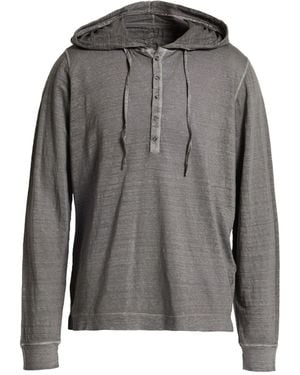 120% Lino T-Shirt Linen - Grey
