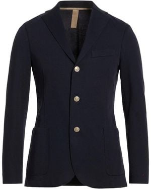 Eleventy Midnight Blazer Cotton, Polyamide, Elastane - Blue