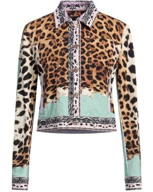 Just Cavalli Denim Outerwear - White