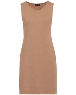 Anneclaire Mini Dress - Brown