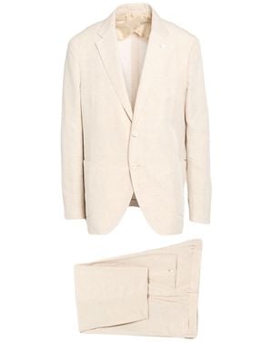 Lardini Suit Tencel, Linen - Natural