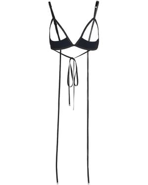 Givenchy Top Polyimide, Elastane, Lambskin - Black