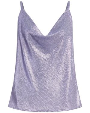 Nora Barth Top Acetate, Silk - Purple
