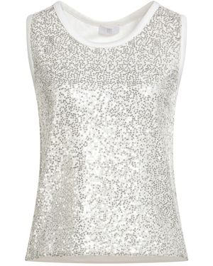 Riani Ivory Top Polyamide, Metallic Fiber - White