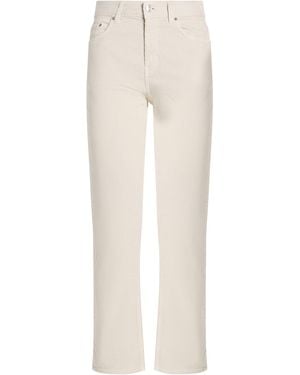 Department 5 Trousers Cotton, Elastane - White