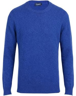 Drumohr Sweater Cashmere - Blue