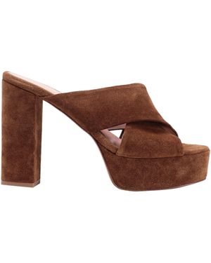 Anna F. Sandals - Brown