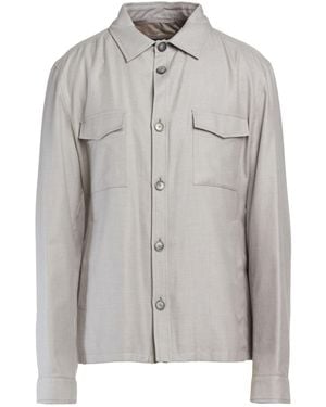 Herno Light Jacket Cotton, Cashmere, Silk - Gray