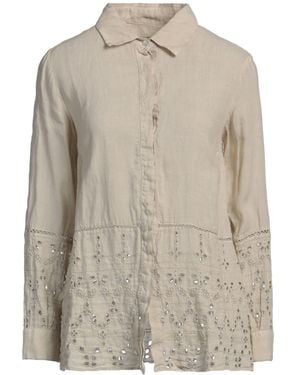 120% Lino Camicia - Grigio