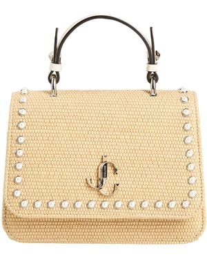 Jimmy Choo Sand Handbag Natural Raffia