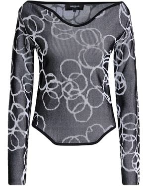Rochas Sweater Viscose, Polyester - Gray
