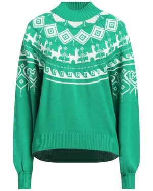 Maje Rollkragenpullover - Grün