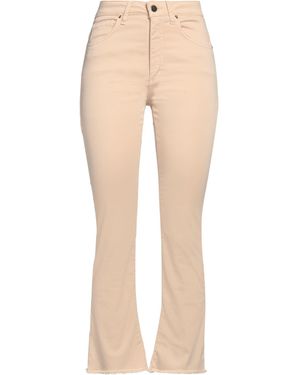 D.exterior Trousers Cotton, Elastane - Natural