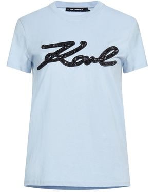 KARL LAGERFELD T-Shirt - Blue
