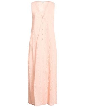 Crossley Maxi Dress Cotton, Linen, Silk - Pink