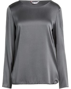 Max Mara Leisure Top Silk, Elastane - Gray