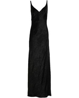 McQueen Maxi Dress Acetate - Black