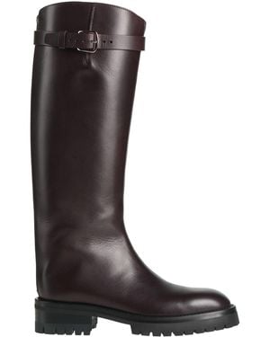 Ann Demeulemeester Boot Leather - Brown