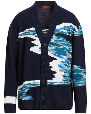 Missoni Cardigan Wool - Blue