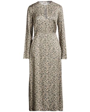 Ottod'Ame Caring Midi Dress Viscose - Grey