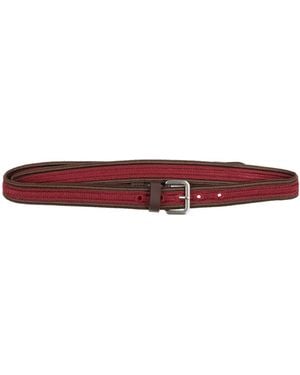 Etro Burgundy Belt Viscose - Red
