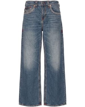 TRUE RELIGION Jeans Cotton, Elastane - Blue