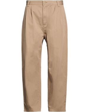 Carhartt Camel Pants Cotton - Natural