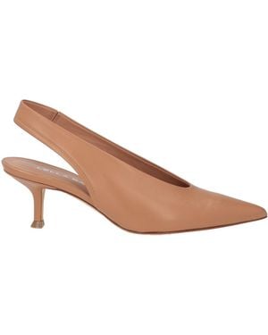 Lella Baldi Pumps Leather - Brown