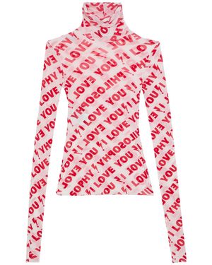 Philosophy Di Lorenzo Serafini Top - Red