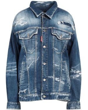DSquared² Jeansjacke/-mantel - Blau