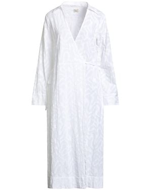 Massimo Alba Midi-Kleid - Weiß