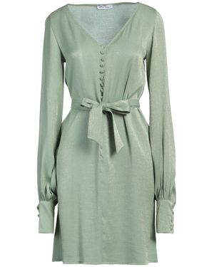 Otro Amor Mini Dress Viscose, Polyester - Green