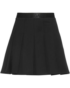 Ganni Mini Skirt - Black