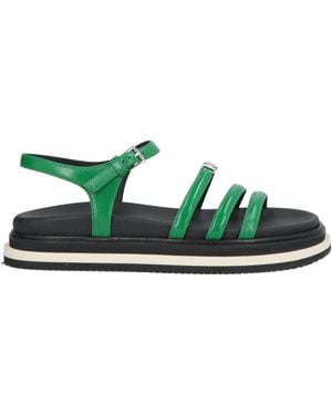 Hogan Sandals Leather - Green