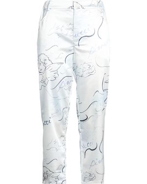 Fiorucci Trousers Polyester, Elastane - White