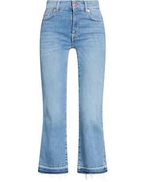 7 For All Mankind Jeanshose - Blau