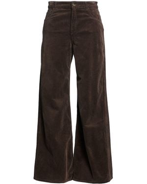 Kaos Dark Trousers Cotton, Lyocell, Elastane - Brown