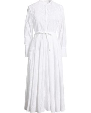 Xacus Midi Dress Cotton - White