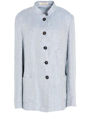 Massimo Alba Blazer Linen, Silk - Blue