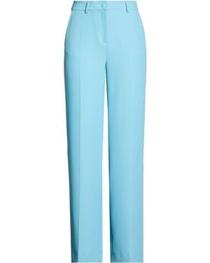 Manila Grace Azure Pants Polyester - Blue