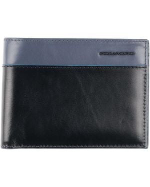 Piquadro Midnight Wallet Cow Leather - Blue