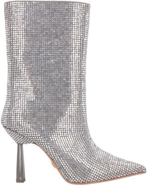 Lola Cruz Ankle Boots - Grey