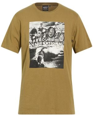 Barbour Military T-Shirt Cotton - Green