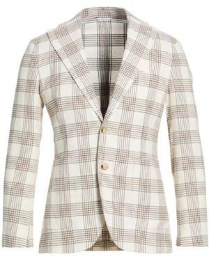 Manuel Ritz Blazer Cotton, Polyester, Polyamide, Elastane - White