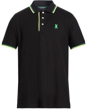 Psycho Bunny Polo Shirts - Black