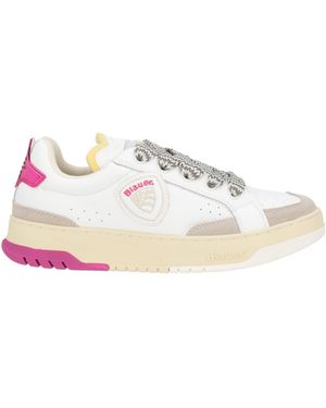 Blauer Trainers - White