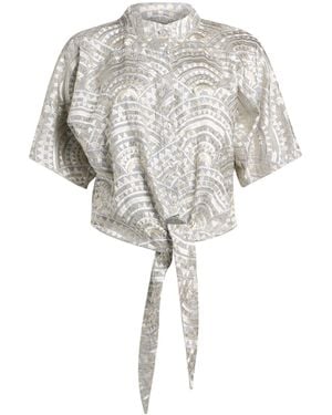 Greek Archaic Kori Light Shirt Cotton - White