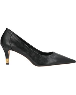 Lola Cruz Court Shoes - Black