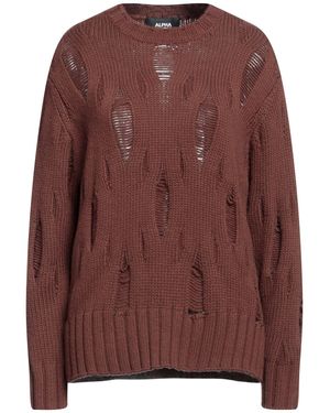 Alpha Studio Pullover - Braun